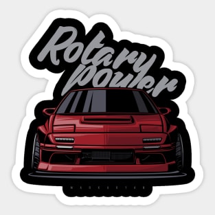 Rotary Power FC RX7 Sticker